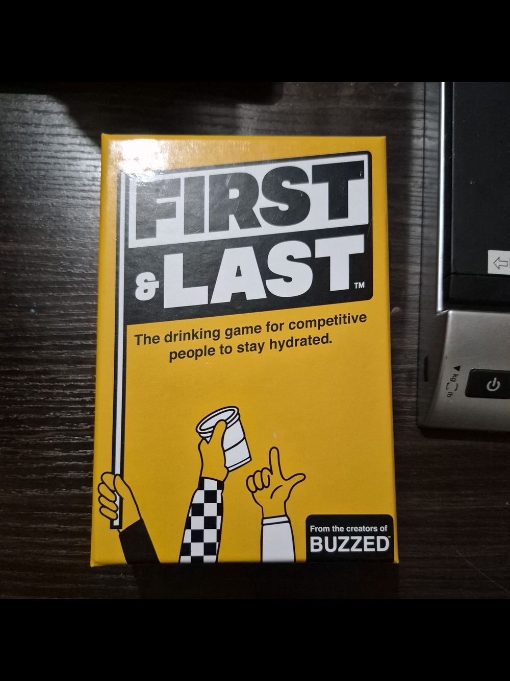 FIRST & LAST Yellow Drinking Game by